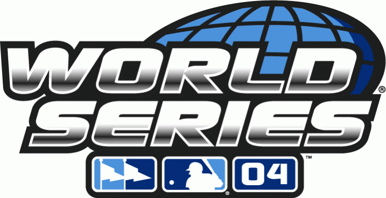 MLB World Series 2004 Logo iron on paper